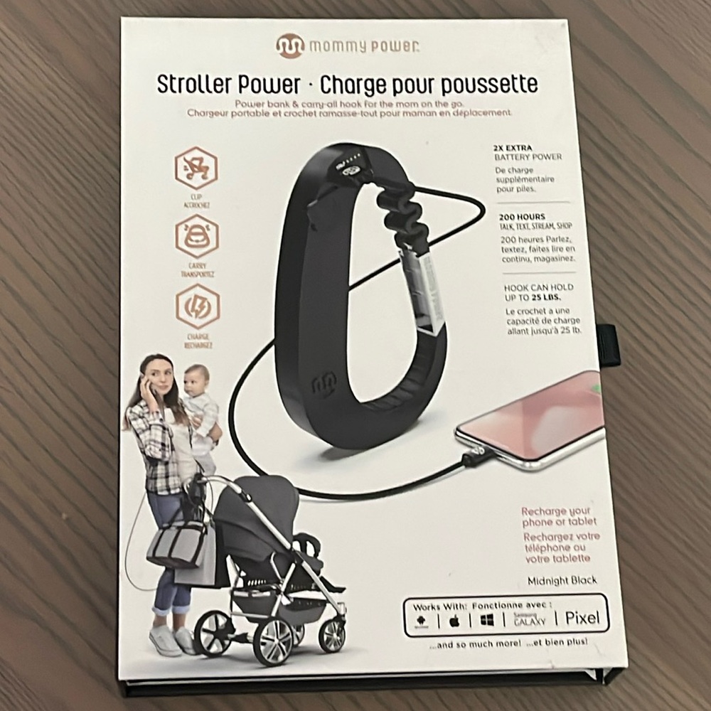 Stroller Power Carry-Hook Power bank